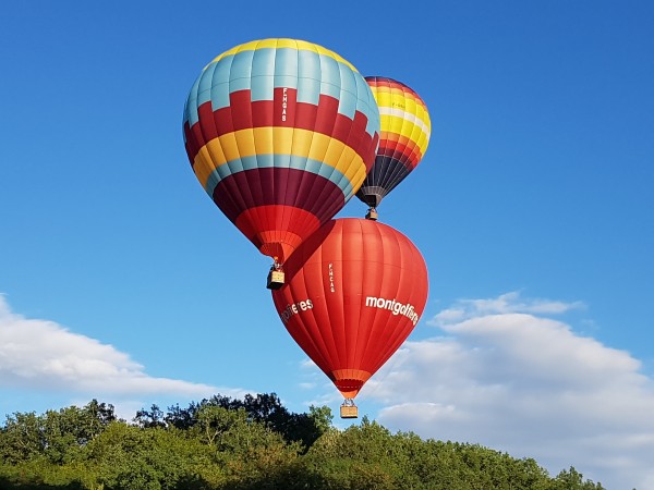 Ballons en grappe